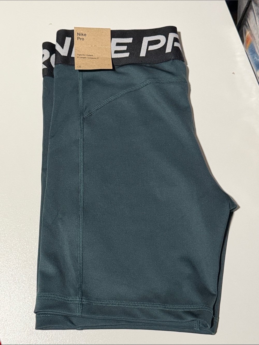 Nike Pro Men's Teal Athletic Compression Shorts
